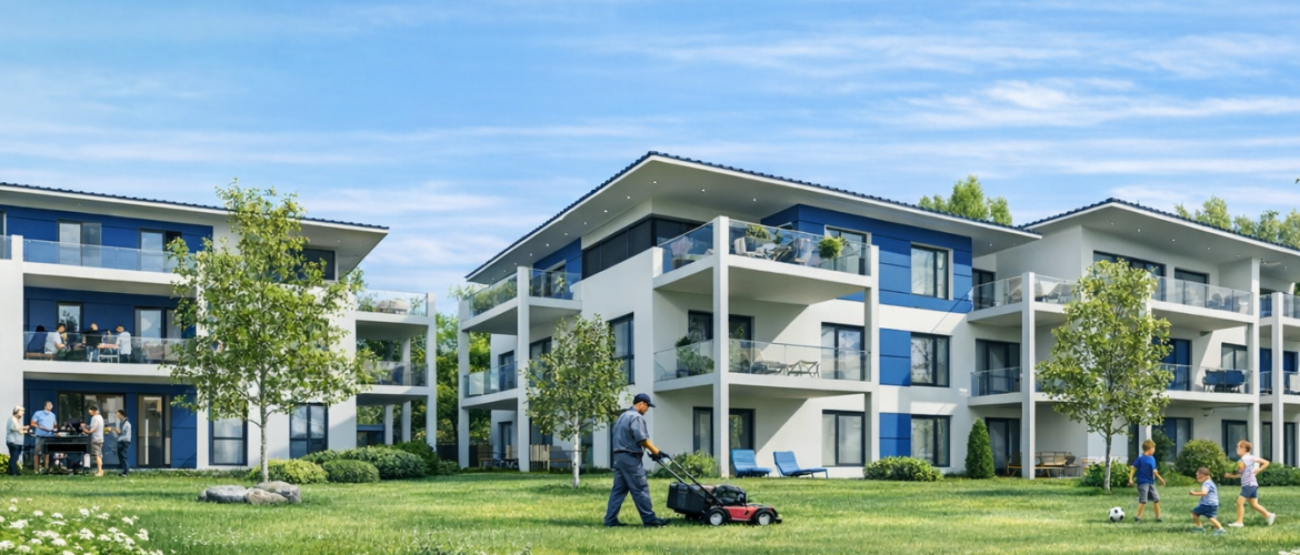 Hausmeisterservice und Treppenhausreinigung für die Wohnimmobilie